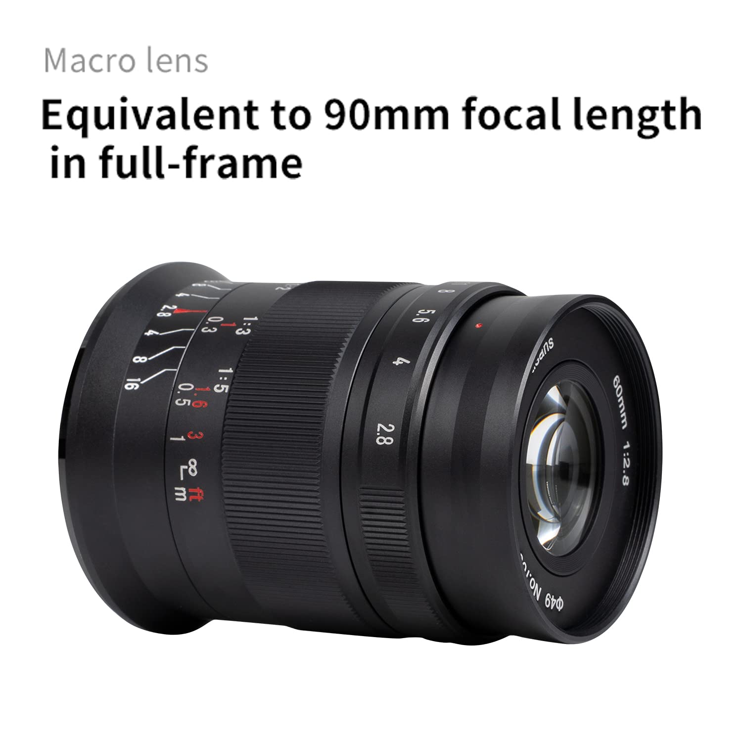 Amazon.com : 7artisans 60mm F2.8 II Manual Focus APS-C Macro